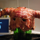 Illustration for article titled A Skyrim Helmet Made of Bacon. Shout "Delicious".
